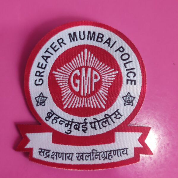 Republic day ; Indian Mumbai police batch ; Badge ; Torpido ; Bombay now  Mumbai ; Maharashtra ; India Stock Photo - Alamy